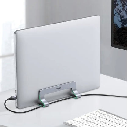 Vertikaler UGREEN LP258 (25706) Laptopständer für Laptops mit einer Dicke von 12mm - 26mm, Schwarz