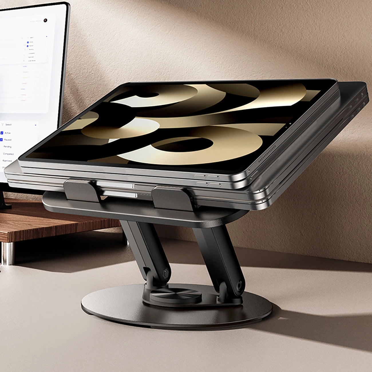 Support WZK WRS-K75 pour ordinateur portable / tablette, noir