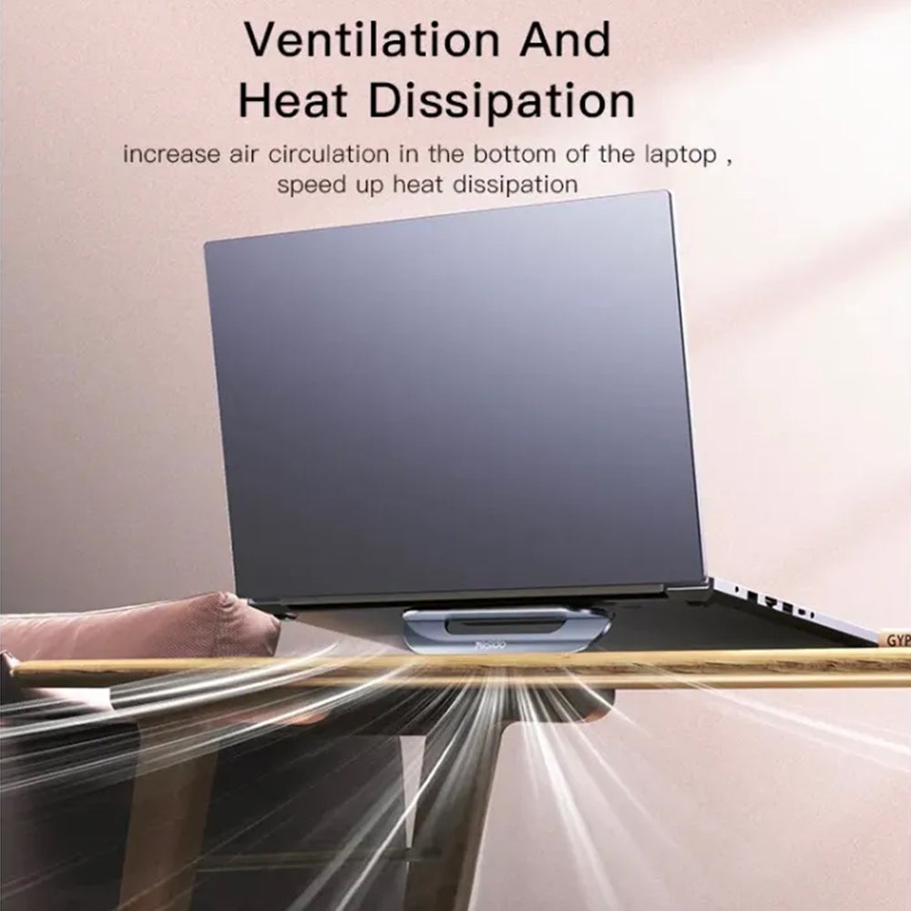 Support Yesido LP03 pour ordinateur portable, Argenté