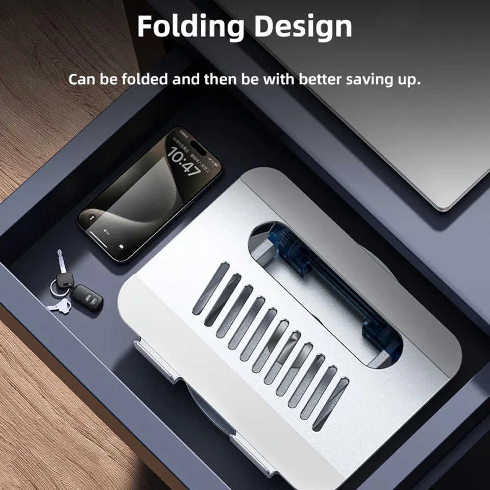 Yesido LP06 Ständer für Laptops 10 Zoll - 17,3 Zoll, Silber