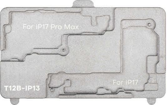 PCB Werksteunen Apple iPhone 17 / 17 Pro Max voor Sunshine SS-T12B Plaat