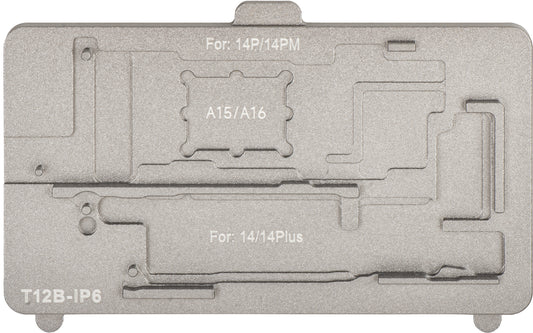 PCB Werksteunen Apple iPhone 14 Series voor Sunshine SS-T12B Plaat