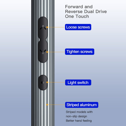 Elektrische Schroevendraaier King'sdun KS-882058, 58in1, Grijs