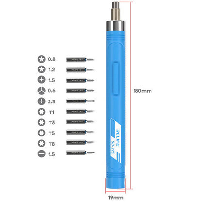 Elektrische schroevendraaier Relife SD-22E, blauw 