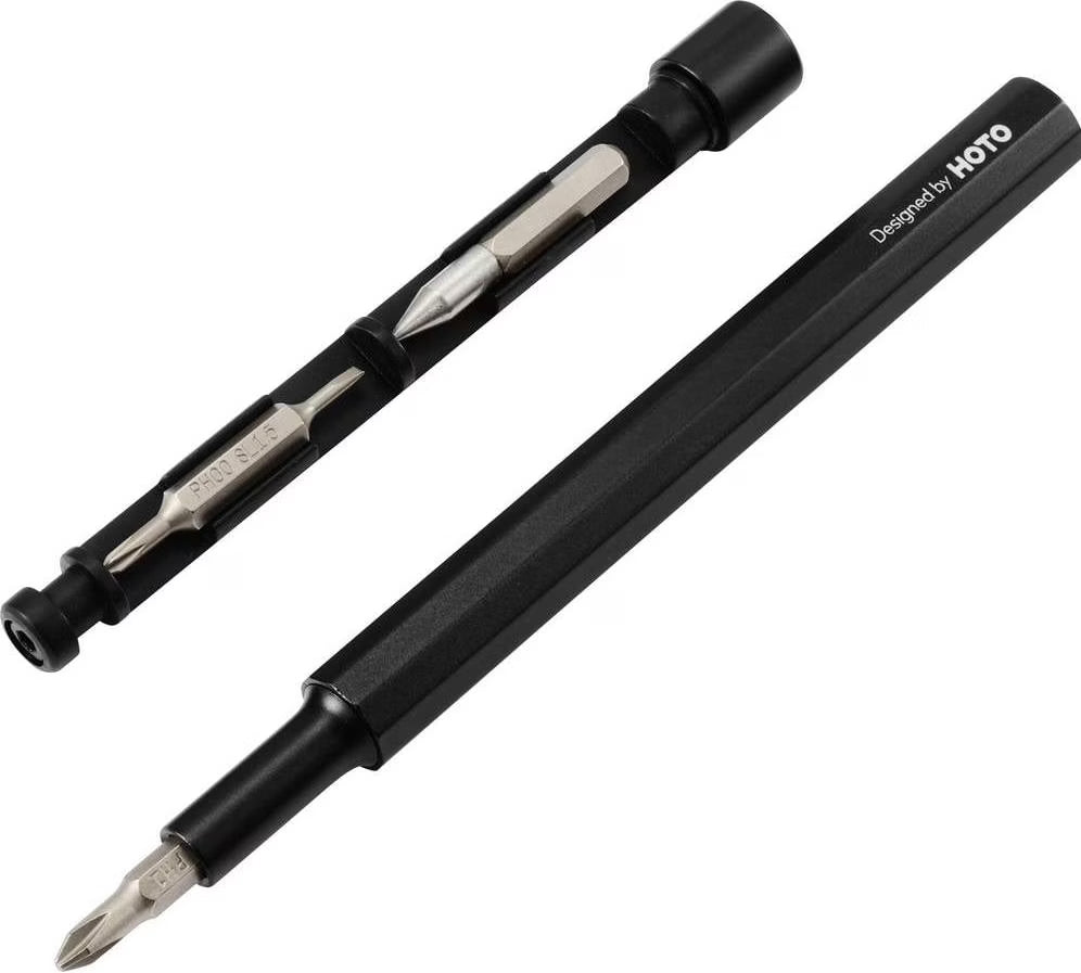 HOTO QWLSD013 Schroevendraaier, 5in1, Zwart