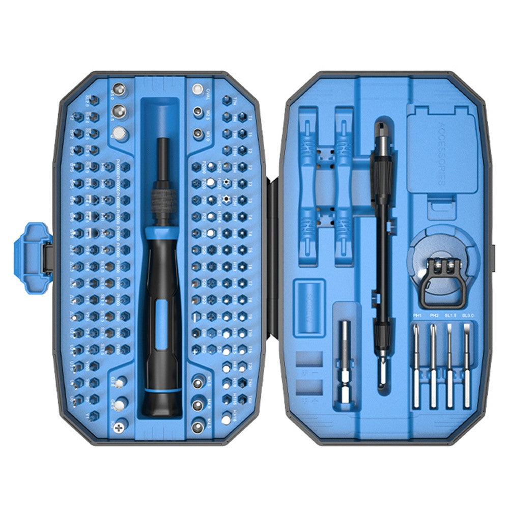 Jiafa MT-T152 Schroevendraaier, 152in1, Blauw