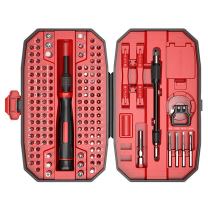 Jiafa MT-T152 Schroevendraaier, 152in1, Rood