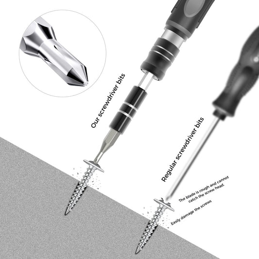 King'sdun KS-840059 Schroevendraaier, 48in1, Grijs
