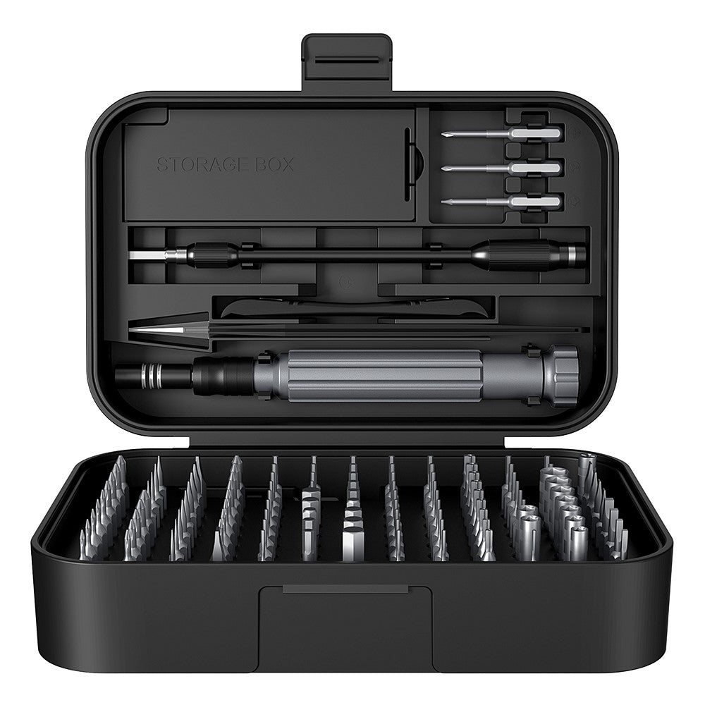 Schroevendraaier King'sdun KS-840130, 130in1, Grijs