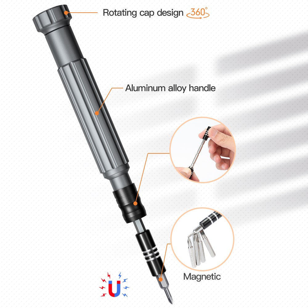Schroevendraaier King'sdun KS-840130, 130in1, Grijs