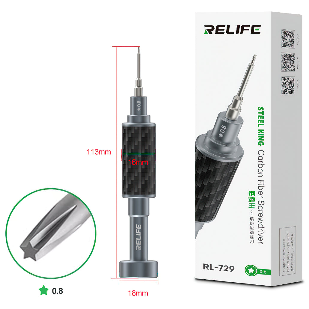 Schraubendreher Relife RL-729, Pentalobe 0,8mm 