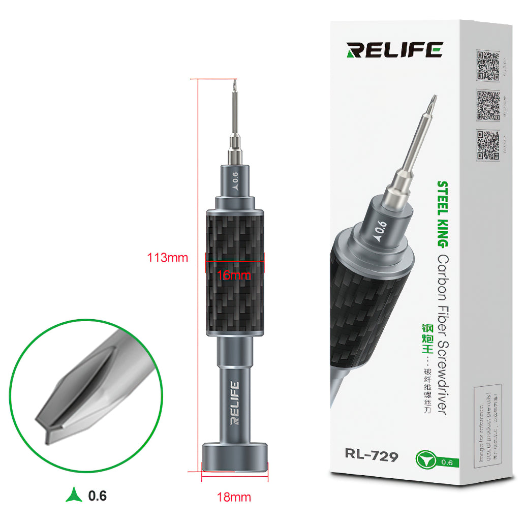 Relife RL-729 Schraubendreher, Y 0,6 mm