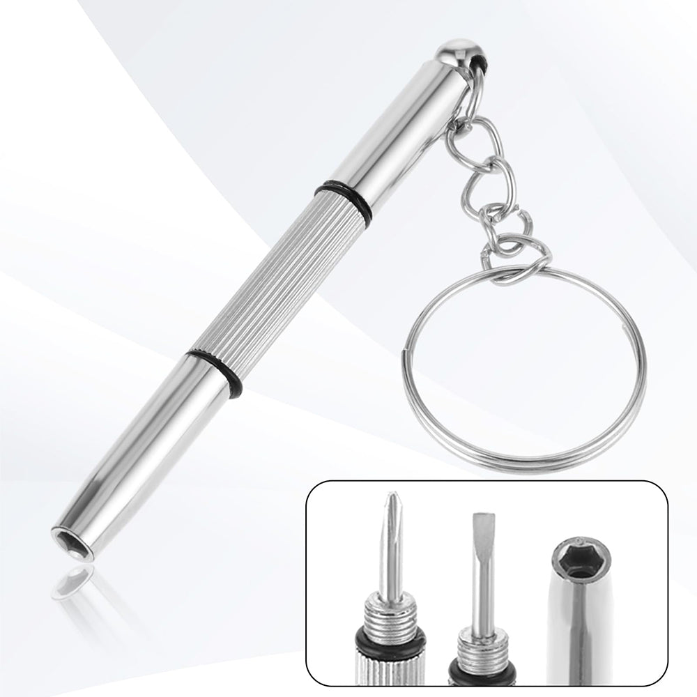 Techsuit ST1 Screwdriver for Glasses, Silver