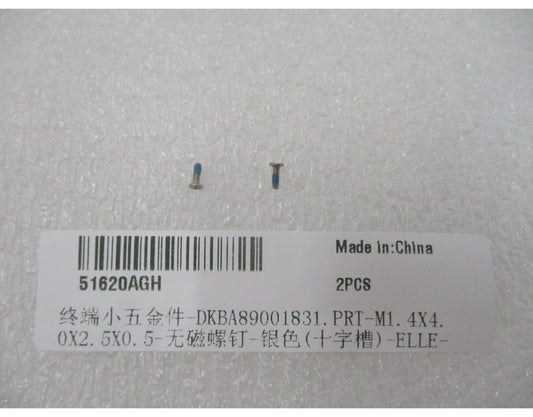 Schroeven Huawei Pura 90s Pro, M1.4mm x 4.5mm, Service Pack 51620AGH
