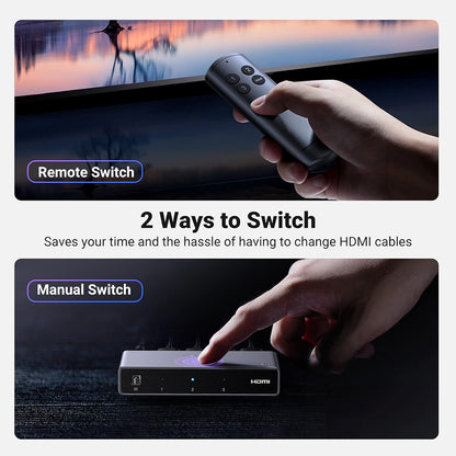 HDMI Video Switch UGREEN CM624 (15604), Grijs