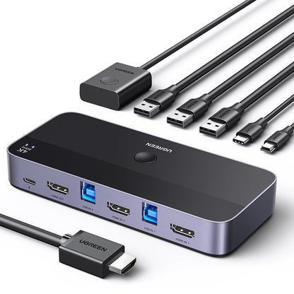 HDMI Video Switch UGREEN CM664, Schwarz