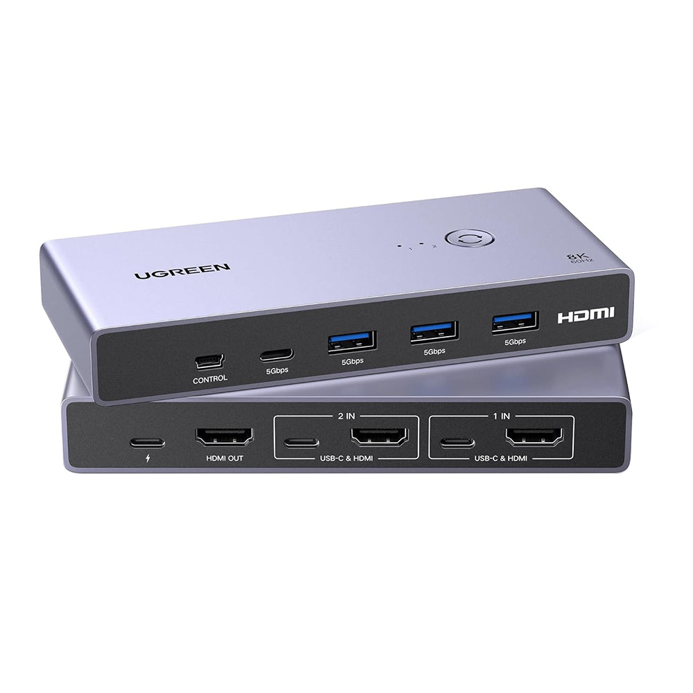UGREEN CM692 Video Switch, Grau