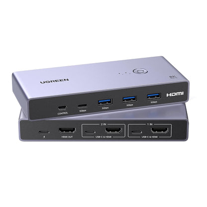 UGREEN CM692 Video Switch, Grau