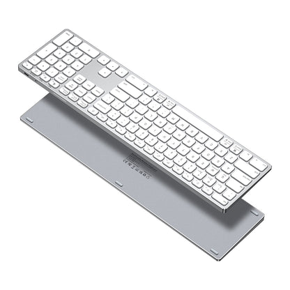 Bluetooth-Tastatur DUX DUCIS LK, Weiß