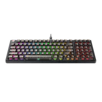 HAVIT KB875L Wired Gaming Keyboard, RGB, 1.8m, Black Transparent