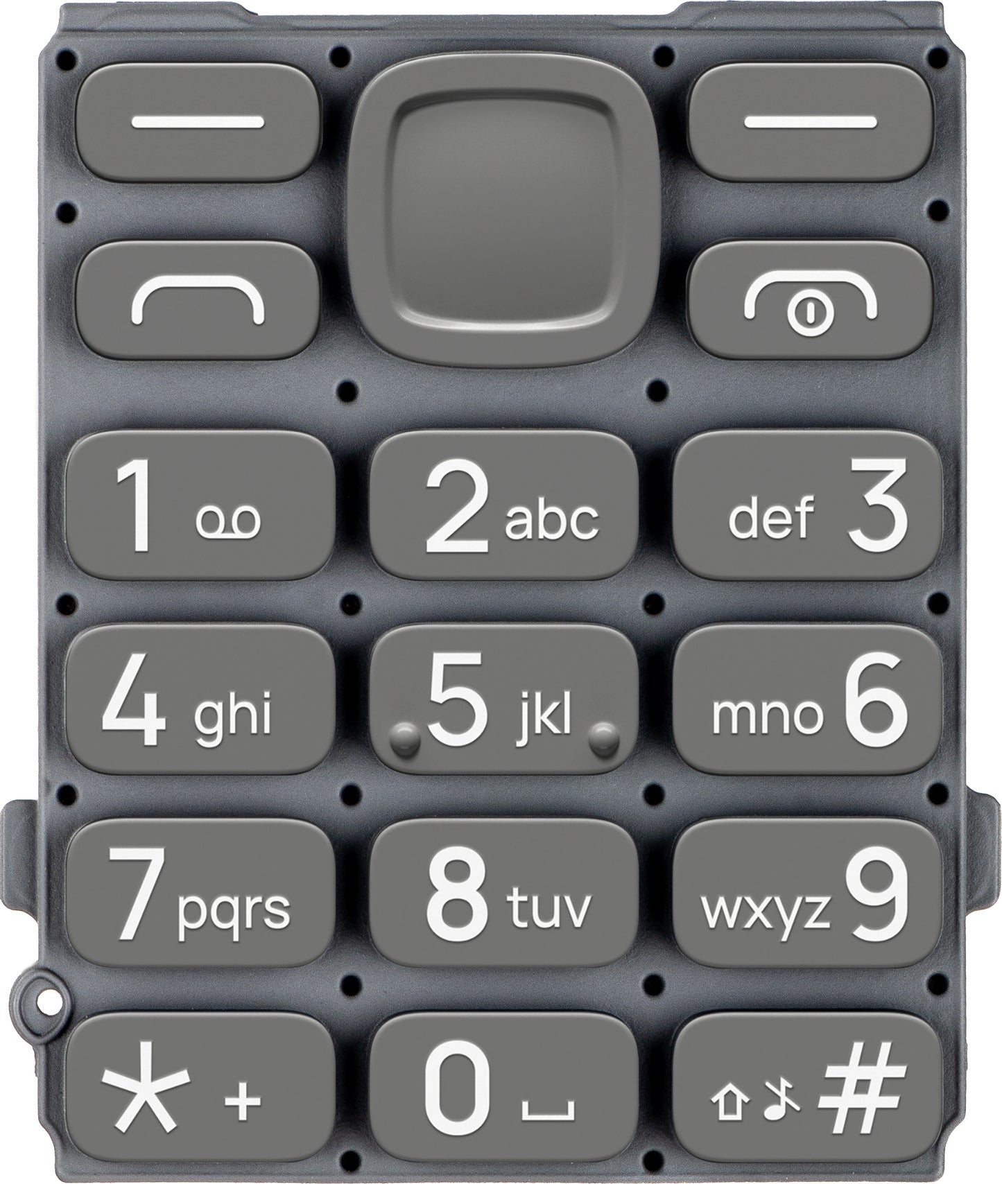 Clavier Latin HMD 130 Music, Gris, Service Pack SP20Z14Z1457Y