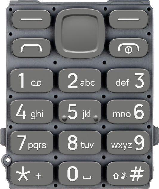 Latijns toetsenbord HMD 130 Music, Grijs, Service Pack SP20Z14Z1457Y