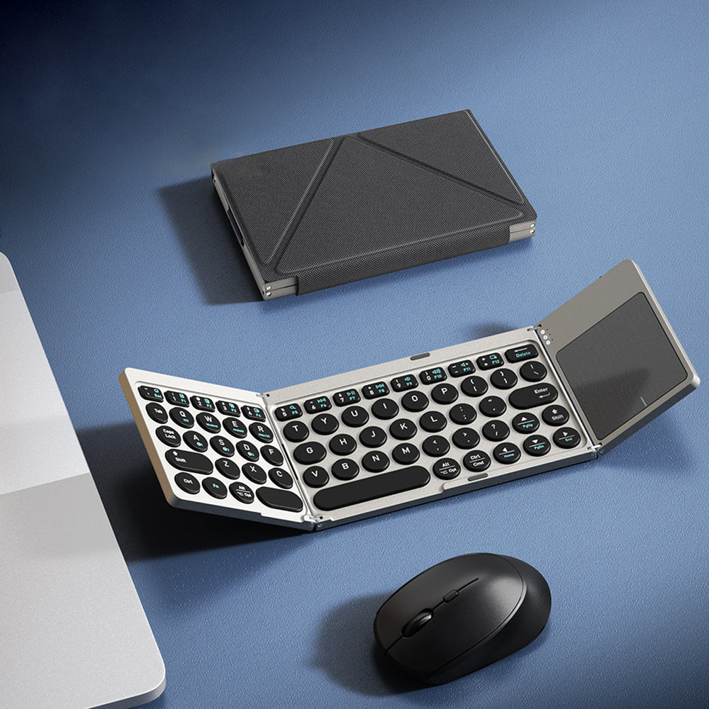 Faltbare Bluetooth-Tastatur DUX DUCIS, Schwarz
