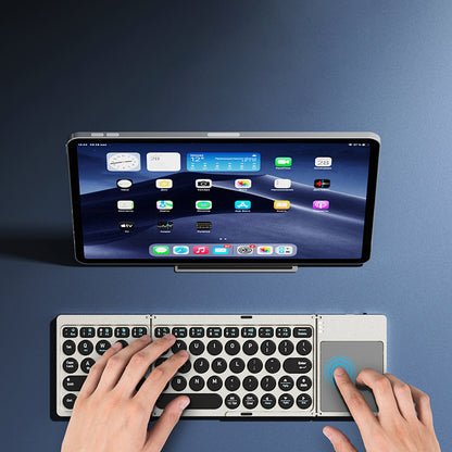 Faltbare Bluetooth-Tastatur DUX DUCIS, Schwarz