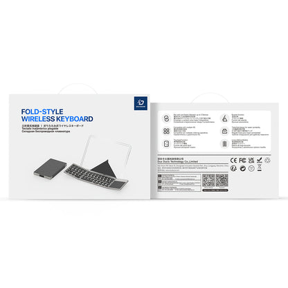 Faltbare Bluetooth-Tastatur DUX DUCIS, Schwarz