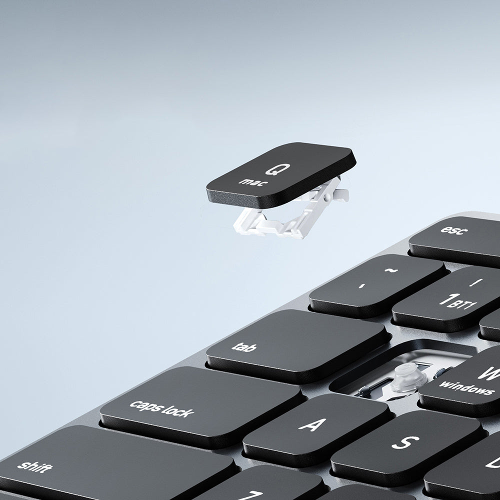 Clavier sans fil DUX DUCIS LK, BT / Wi-Fi, Blanc