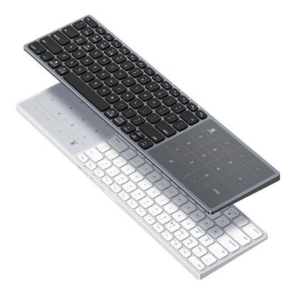 Wireless-Tastatur DUX DUCIS LK, BT / Wi-Fi, Schwarz