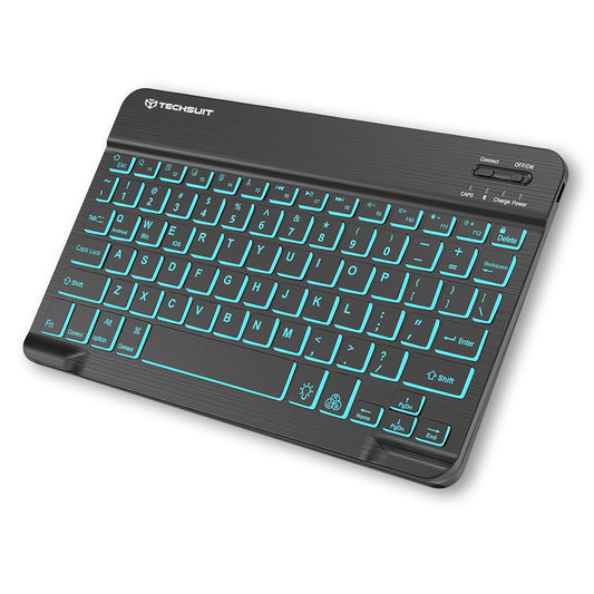 Techsuit WK1 Wireless Keyboard, RGB, Black