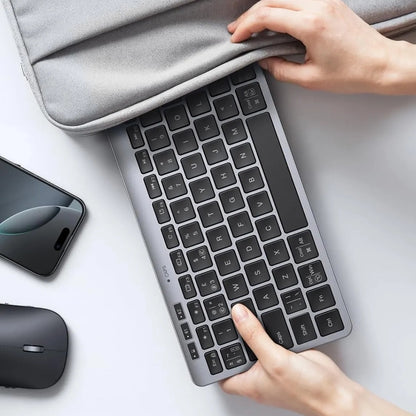 Clavier sans fil UGREEN 75049, BT / Wi-Fi, Noir