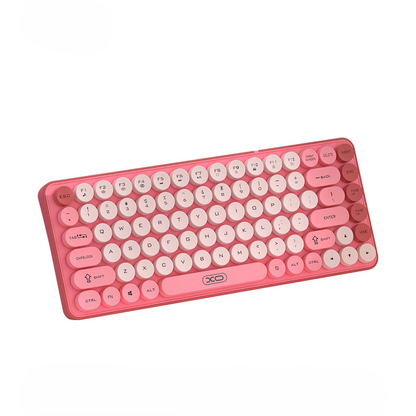 Draadloos Toetsenbord XO Design KB-12, BT / Wi-Fi, Roze