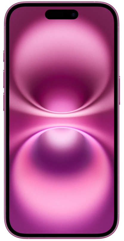 Mobiltelefon Apple iPhone 16, 128GB, Pink India Spec MYEA3HN/A