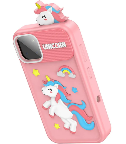 Mobiltelefon HOCO Y103 Kids, Display 2.8 Zoll, Rosa
