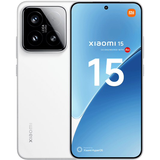 Mobiele Telefoon Xiaomi 15 5G Dual SIM, 512GB, 12GB, Wit MZB0IU5EU