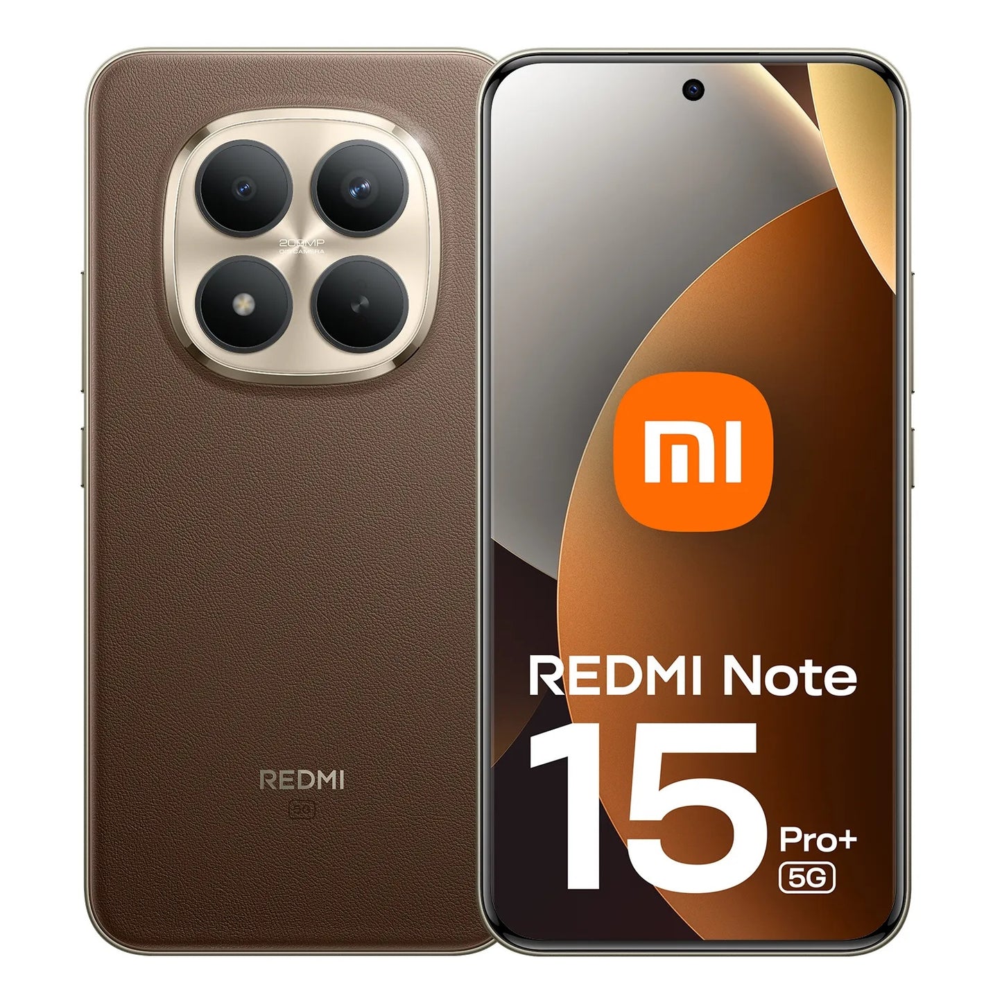 Téléphone Mobile Xiaomi Redmi Note 15 Pro+ 5G, 256GB, 8GB, Marron MZB0MIGEU