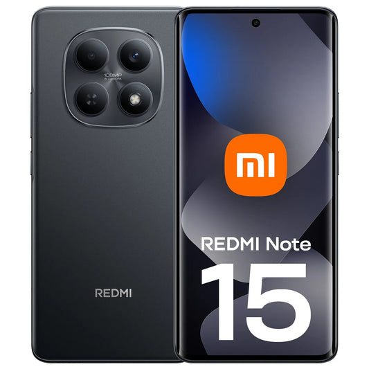 Mobiele Telefoon Xiaomi Redmi Note 15 4G, 128GB, 6GB, Zwart MZB0M8GEU