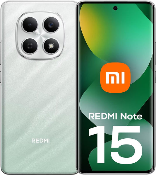 Téléphone Mobile Xiaomi Redmi Note 15 4G, 256GB, 8GB, Vert MZB0MNPEU