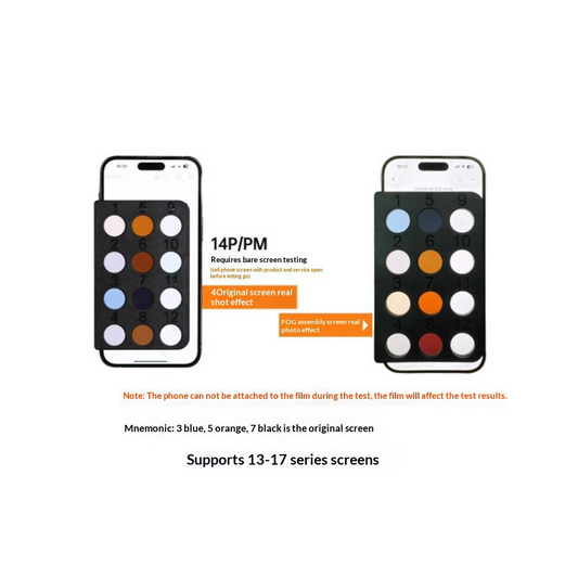 Mr.Yang Display Polaristester voor Apple iPhone 13 - 17 Series