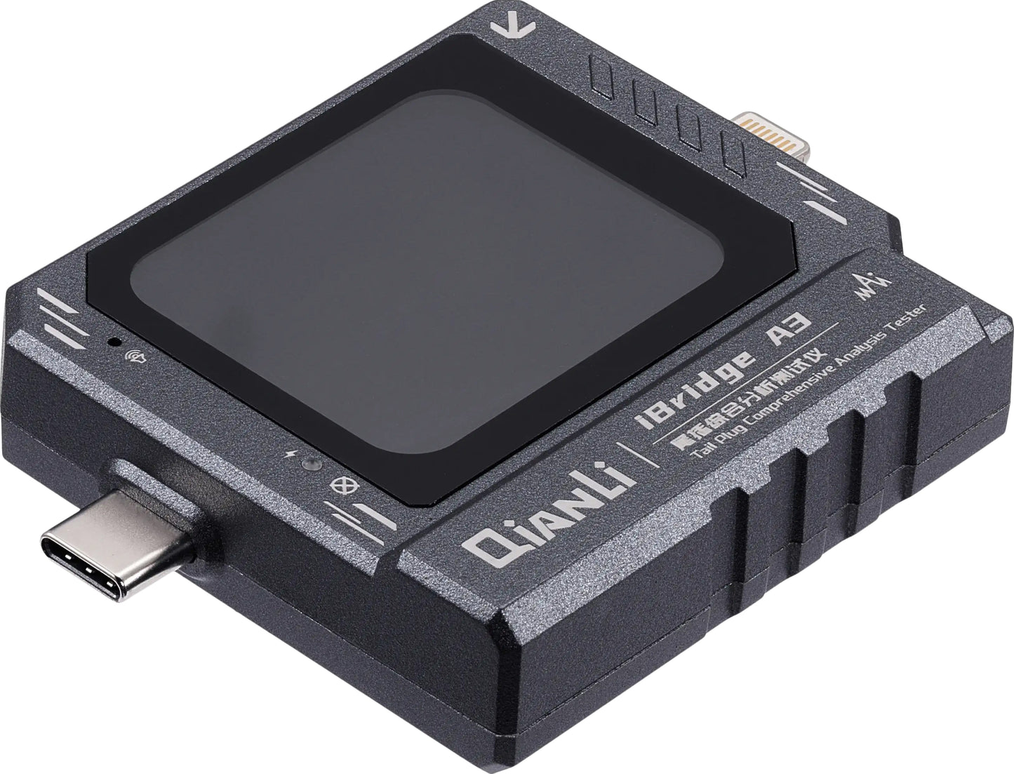 Tester Service QIANLI iBridge A3, Lightning (8 Pins) / USB-C (24 Pins)