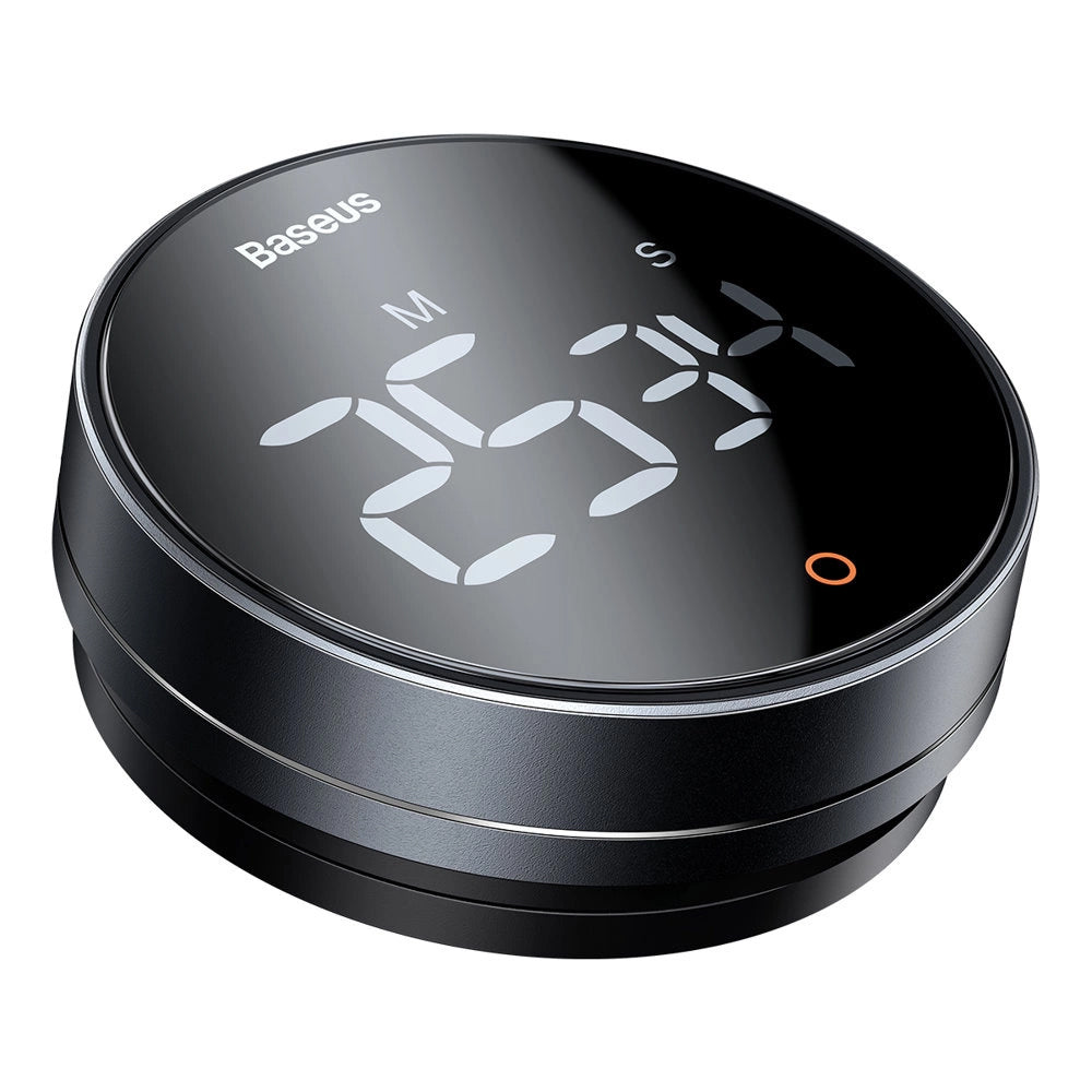 Minuteur Baseus Heyo Rotation Pro, Noir, Reconditionné FMDS000013