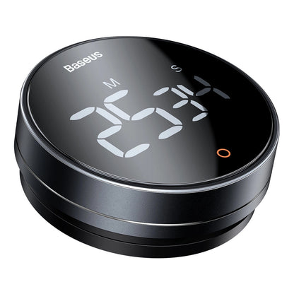 Minuteur Baseus Heyo Rotation Pro, Noir, Reconditionné FMDS000013