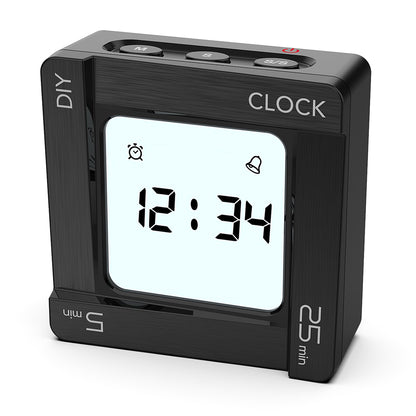 Timer-Timer OEM EN7019 Flip, Schwarz