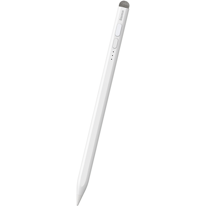 Touch Pen Baseus Smooth Writing 2-serie voor Apple iPad, actieve/passieve versie, wit SXBC060302 