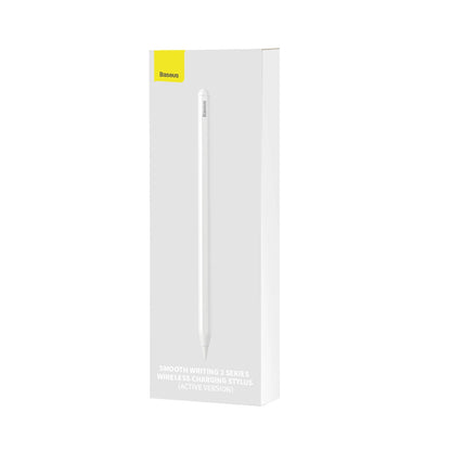 Touch Pen Baseus Smooth Writing 2 Series pour Apple iPad, Version Active Sans Fil, Blanc SXBC060002