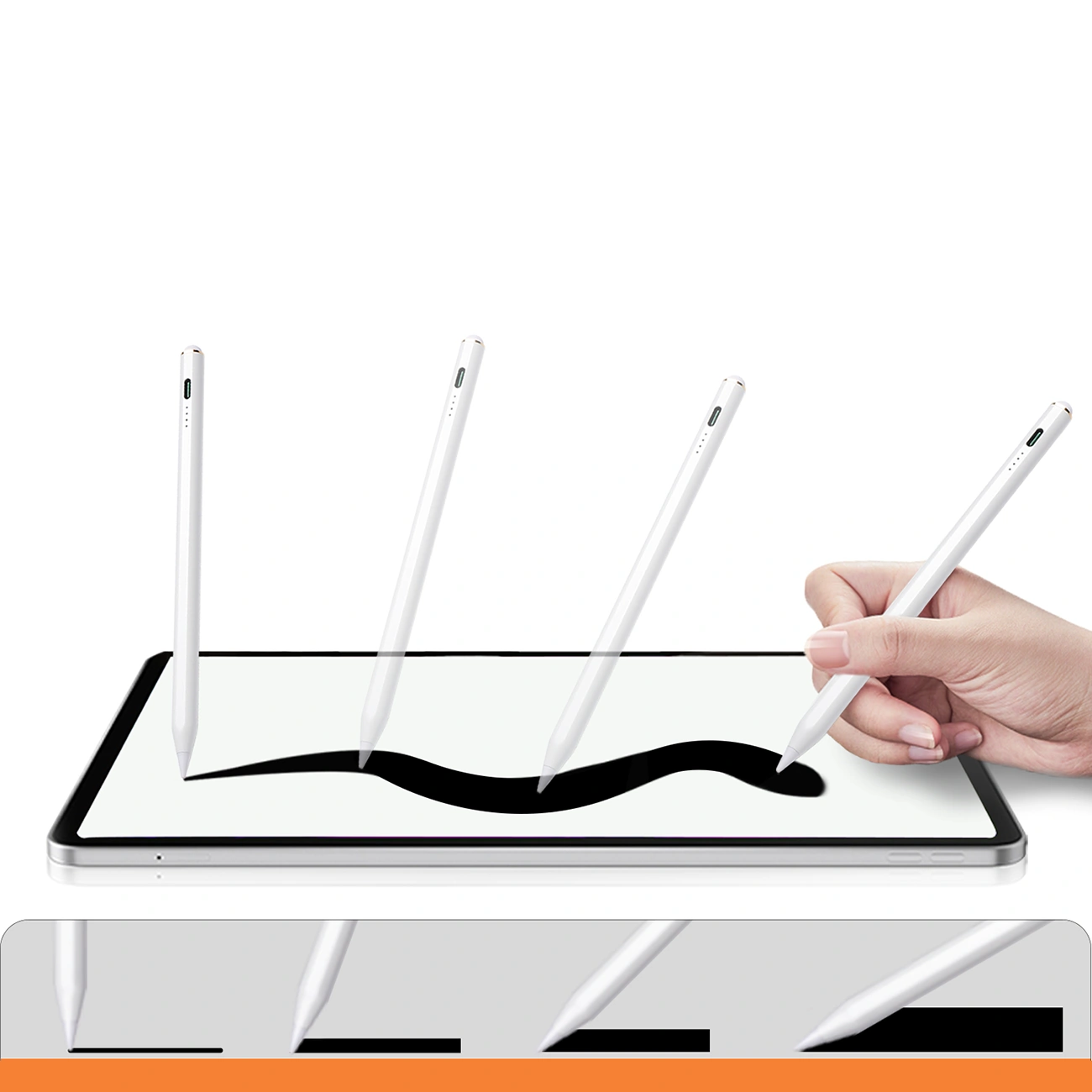 Touch Pen Joyroom JR-X9S voor Apple iPad, Actieve Versie, Wit