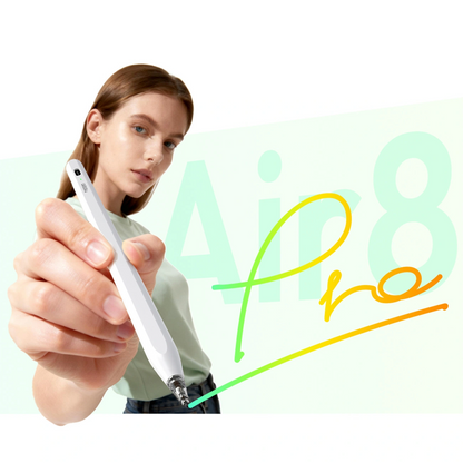 Touch Pen Metapen Air8 Pro für Apple iPad, Active Version, Weiß ME-APP172