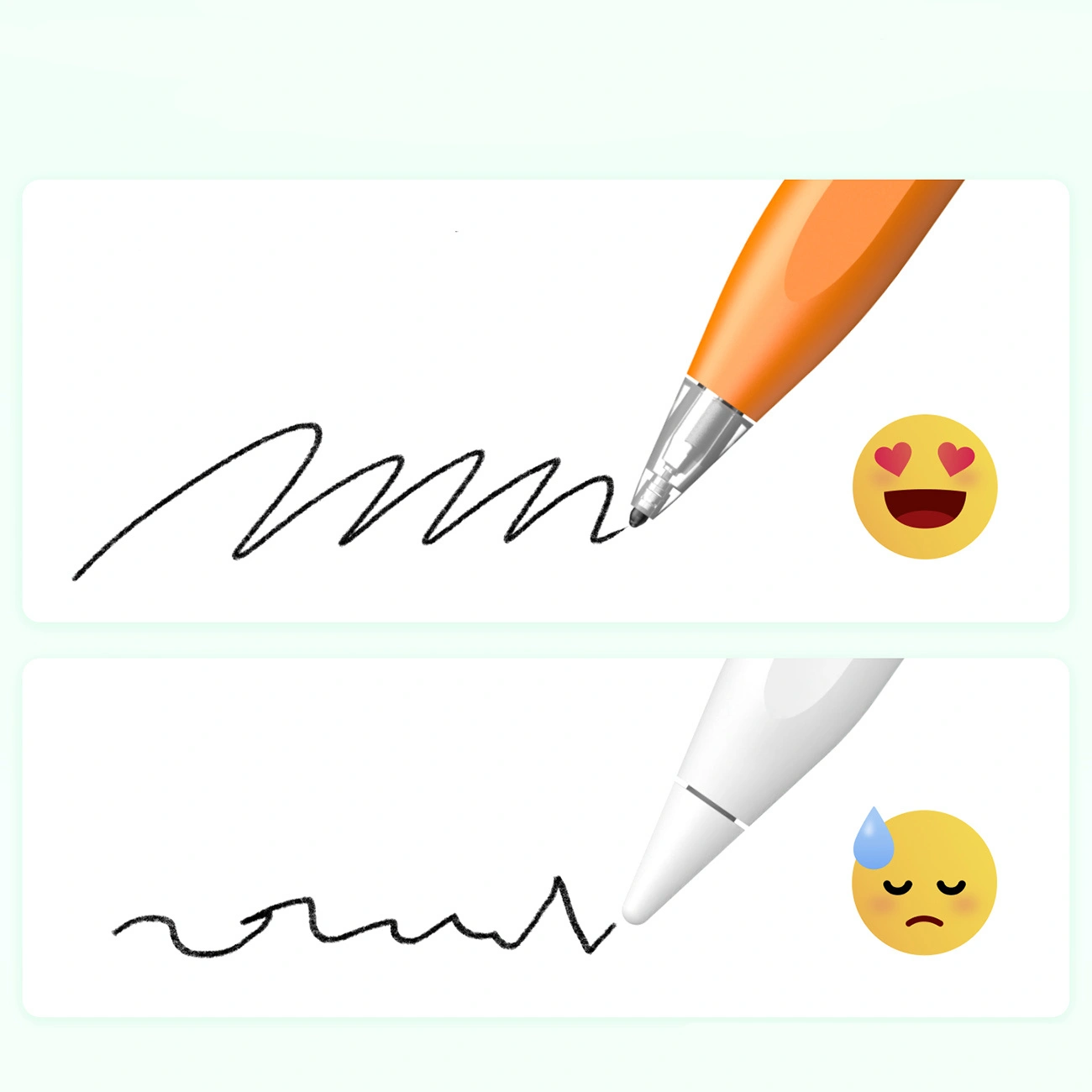 Touch Pen Metapen Air8 Pro X für Apple iPad, Active Version, Orange ME-APP172